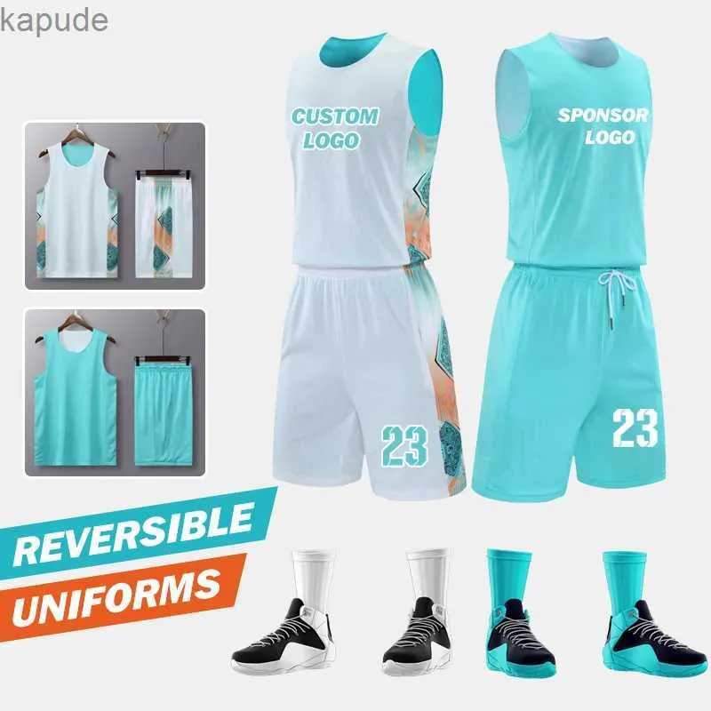 Cheap basketball uniforms reversible hot sale