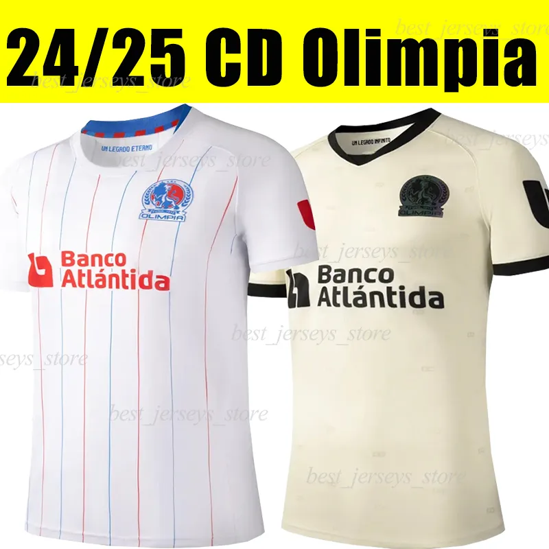 CD 24/25 CD OLIMPIA HONDURAS JERSEYS 2024 2025 HOME APAREIR JERSY BENGTSON CARLO YAIR Molina