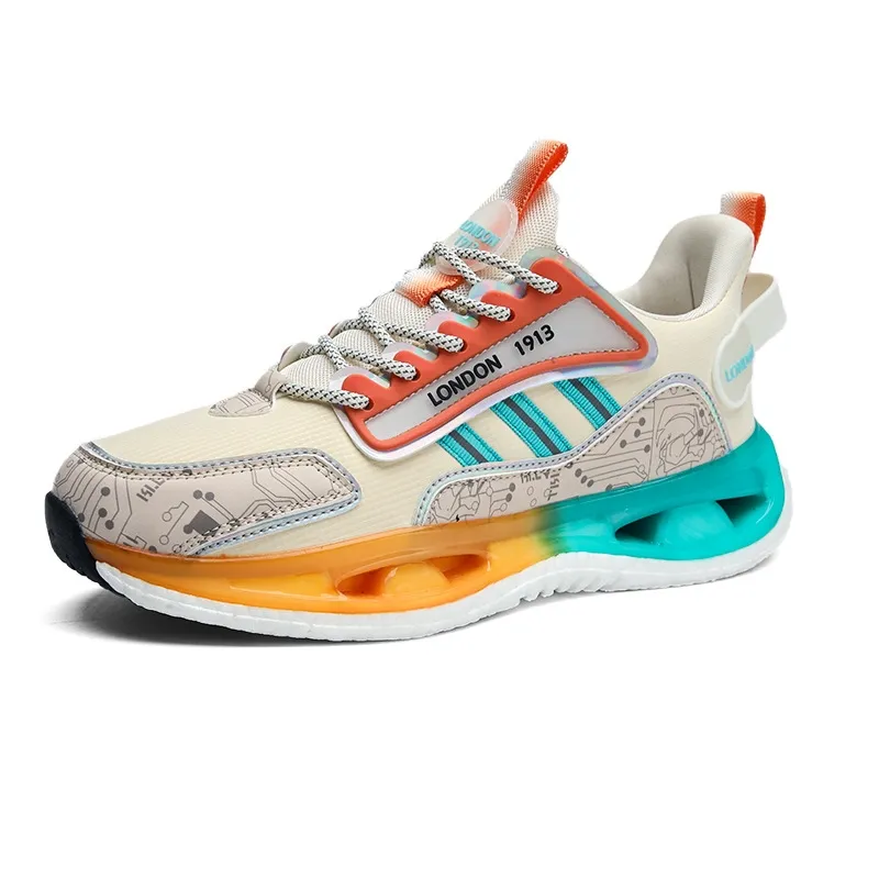 ♡ Breathable Shoes: Flying Woven Mens Fashion Sports Shoes