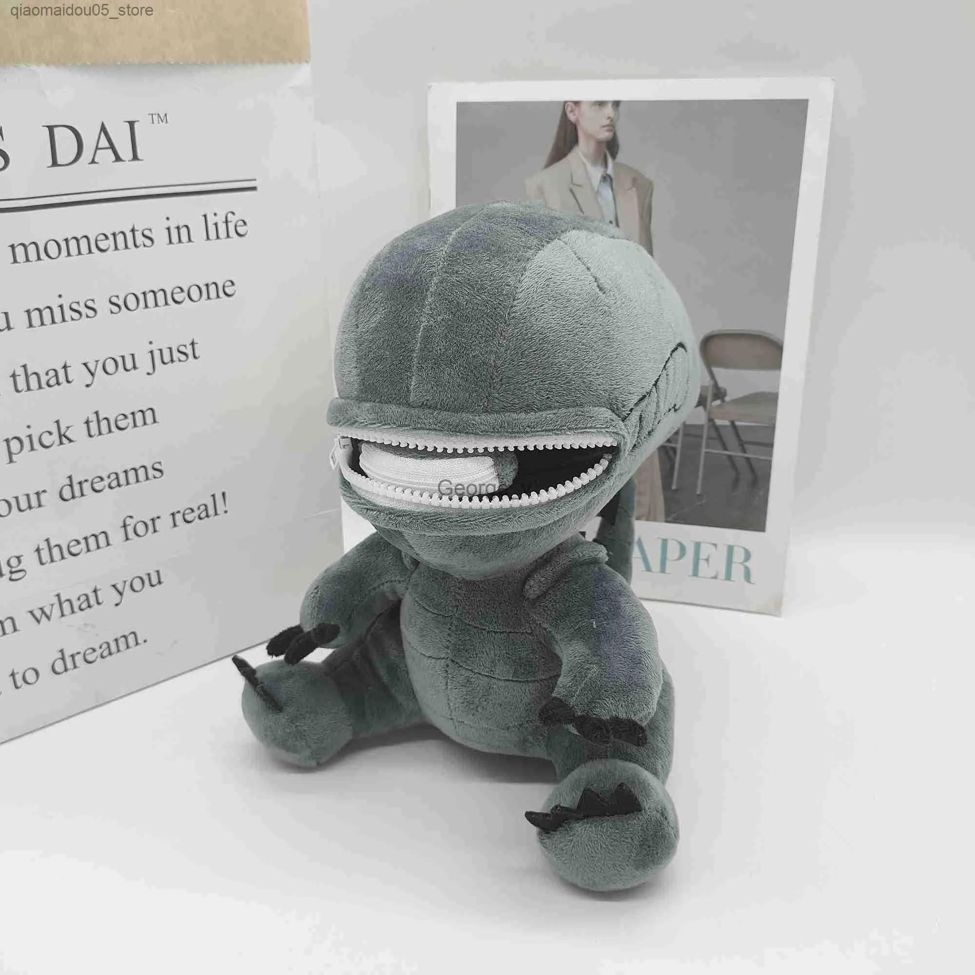 Alien Xenomorph Plush Toy - Soft Cartoon Character Doll Gift for Boys ...