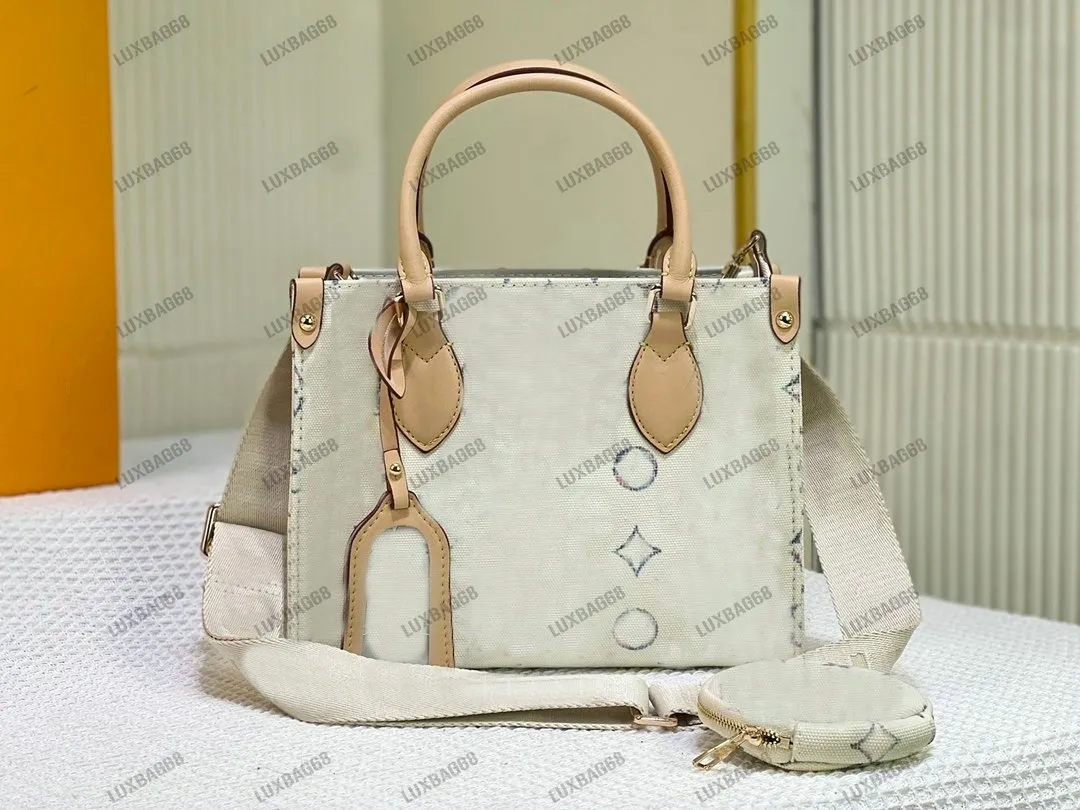 DHgate.com:Chic Multicolor Beige Jacquard Shoulder Bag with