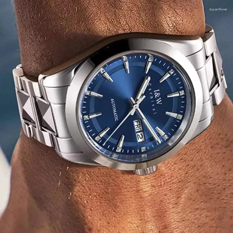 Stainless Steel Carnival Watch Company Men's Carnival Mechanical