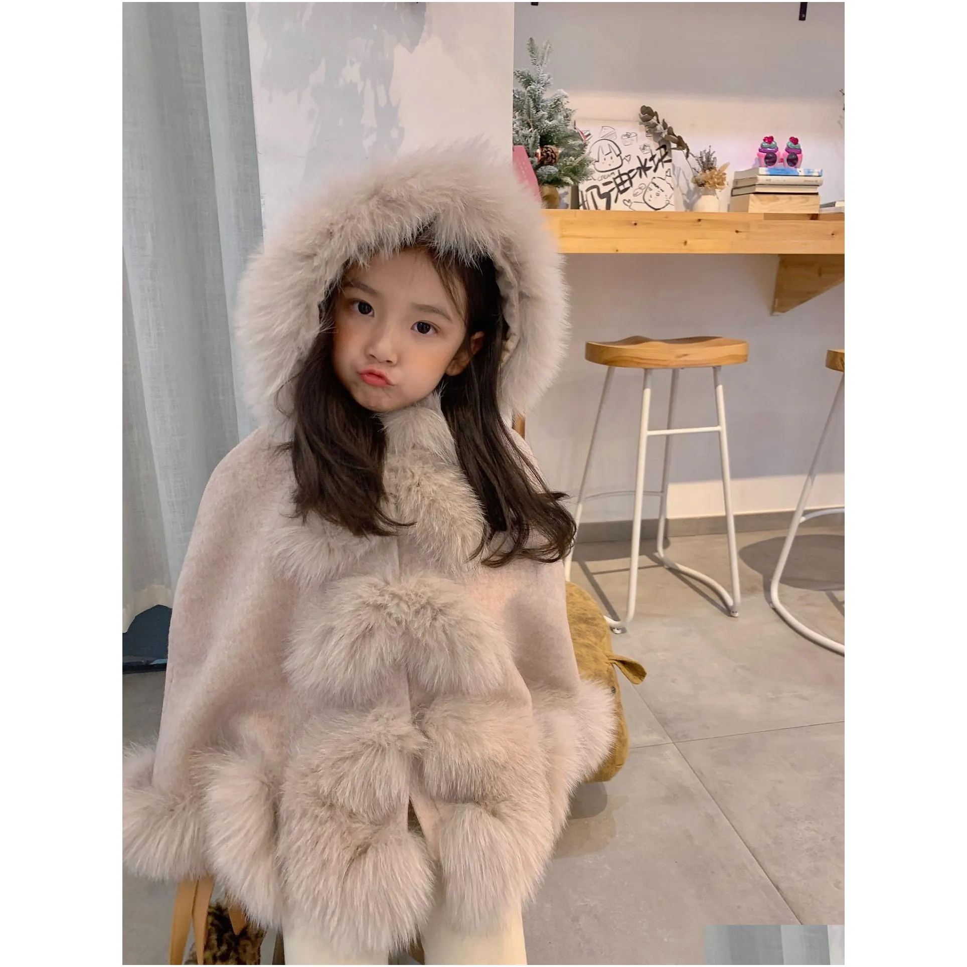 Baby fur cape new arrivals