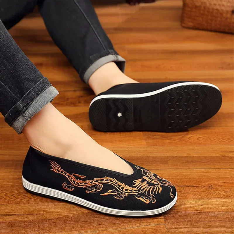 Chinese Kungfu Shoes Black Chinese Traditional Kung Fu Shoes Wushu