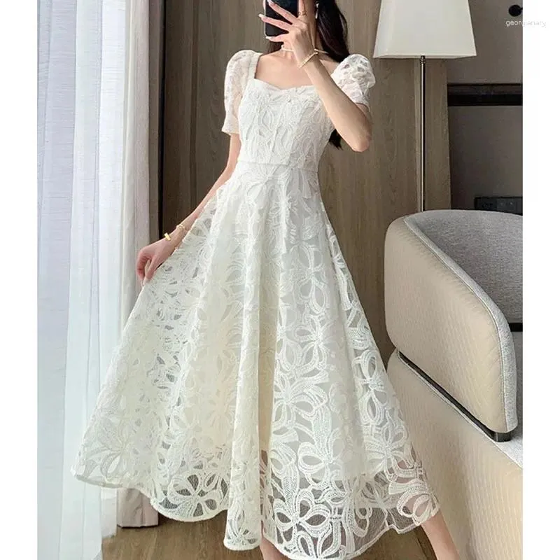 elegant dress dresses Pastel Fairy Tulle Dress with Lace Corset and Layered Petal Skirt SE23 main image 1