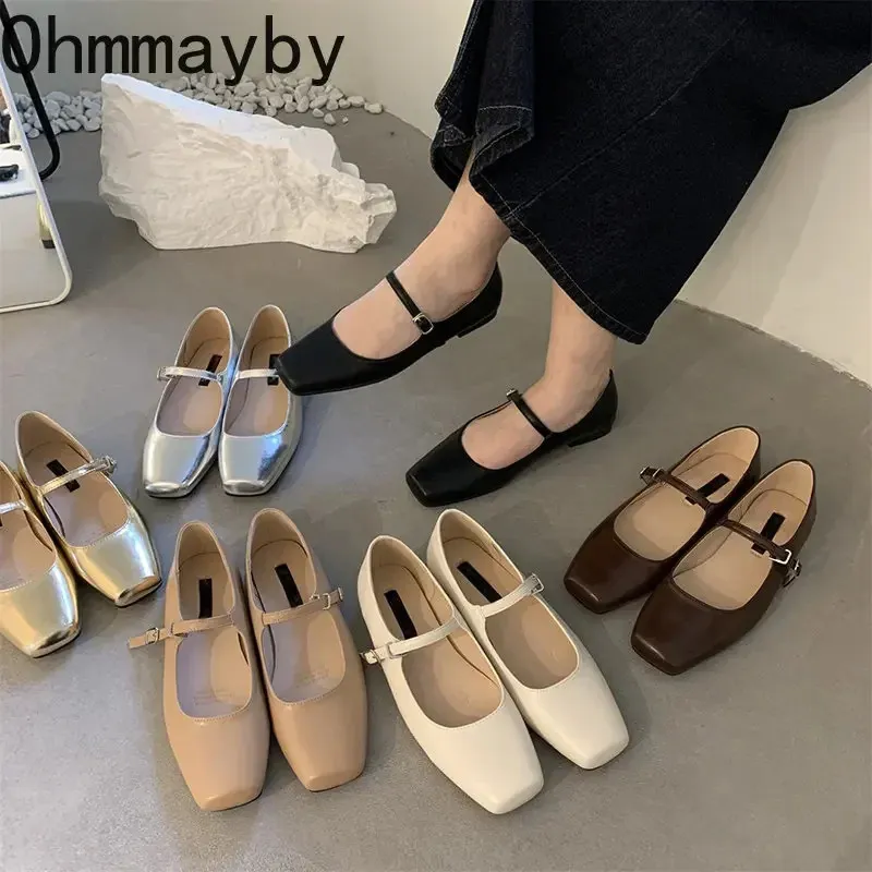Spring Casual Slip-On Flat Shoes: Breathable Fabric Women's Ballerina Flats  for Daily Wear
