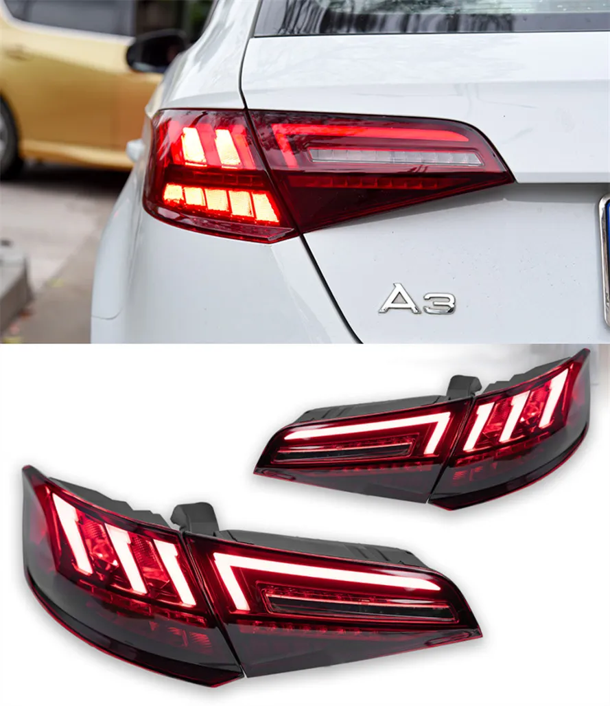 Luce Terzo Stop LED Rossa Per Audi A3/S3 Sportback 2004-2013 - Montaggio Alto, 21 LED, Sostituzione Diretta - 5