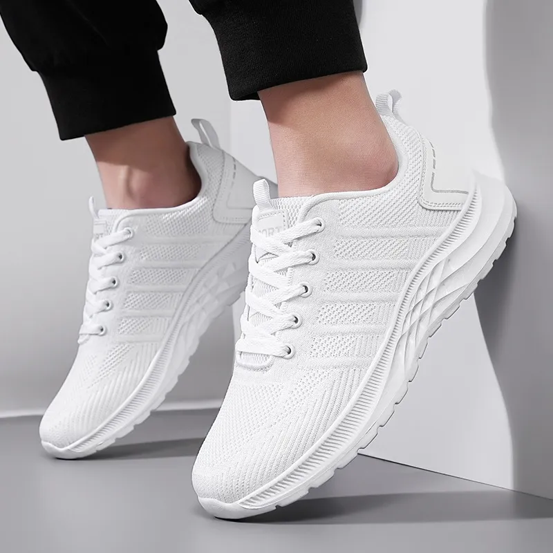 2024 Spring Breathable Casual Sports Running Shoes: Soft