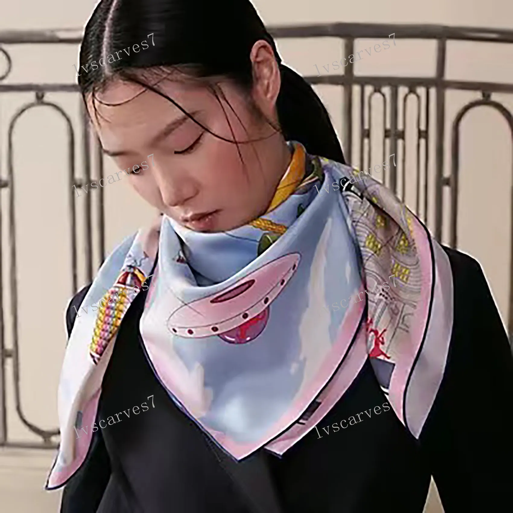 アーツアンドサイエンスSquare scarf MDMG-B 2024/Silk Square scarf M (DMG-B 2024/ Cotton) – ARTS&SCIENCE ONLINE SELLER