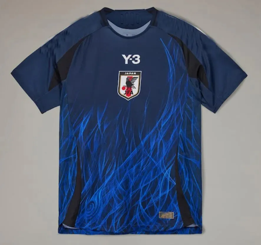 Japan Soccer Jerseys Set with Player Numbers 6 8 10 15 20 21 22 24