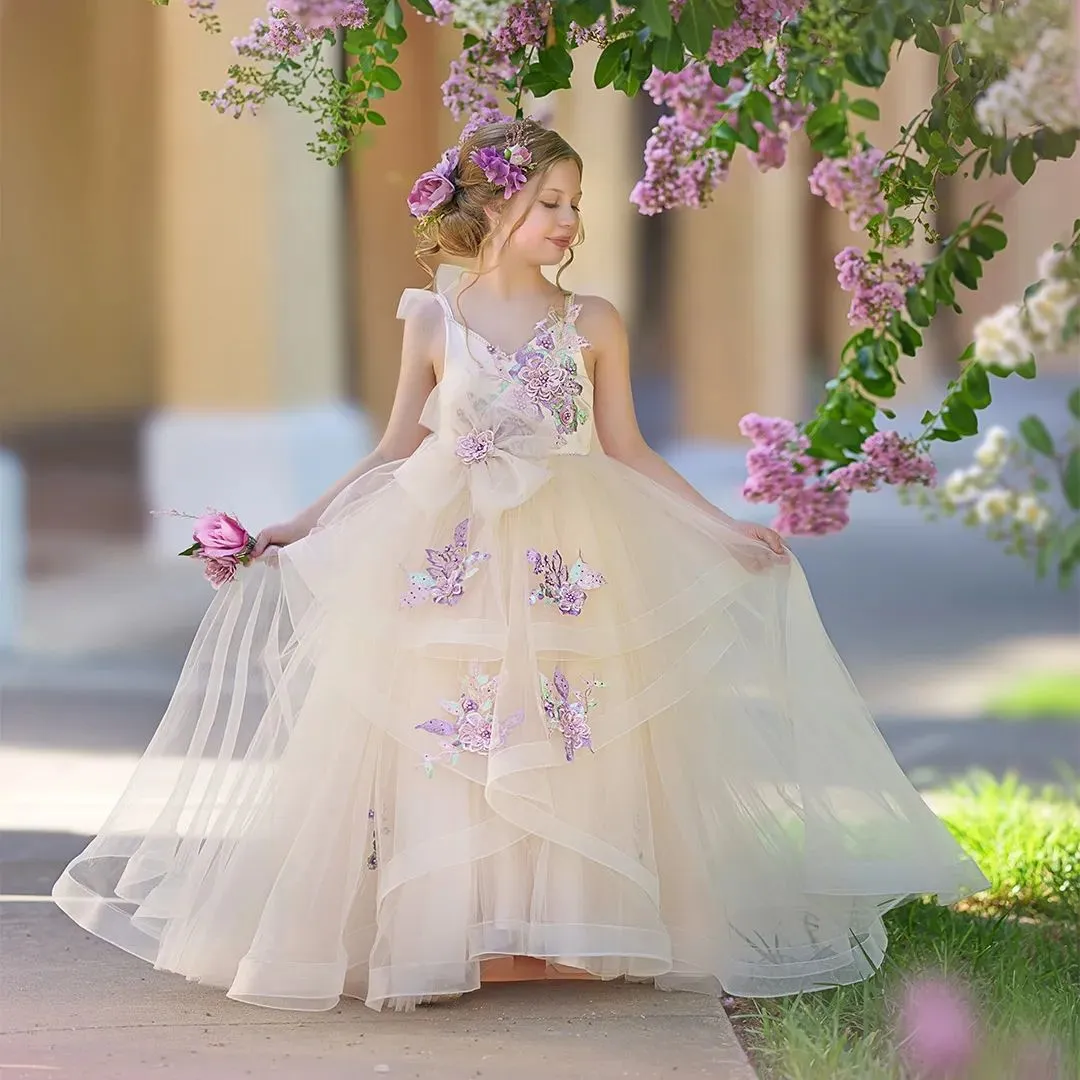 Princess First Communion Dresses: Beaded Tulle Flower... From Weddingteam, $120.31 | DHgate.Com Princess First Communion Dresses: Beaded Tulle Flower... From Weddingteam, $120.31 | DHgate.Com