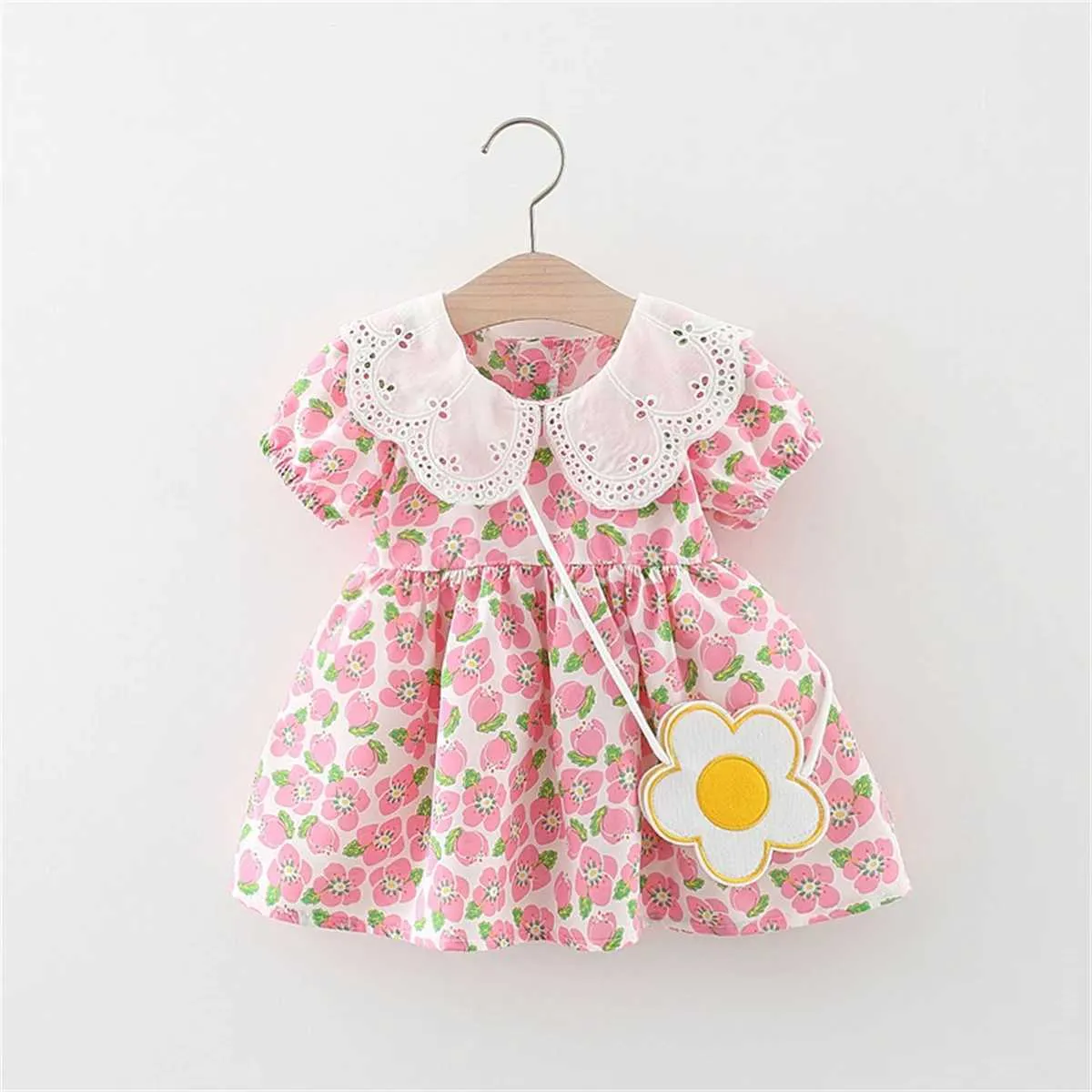 Girl's Summer Dress Set for Infants 0-3 Years with Short Sleeved Dress and  Matching Bag from Dhgate Girl's Dresses - price 22.1