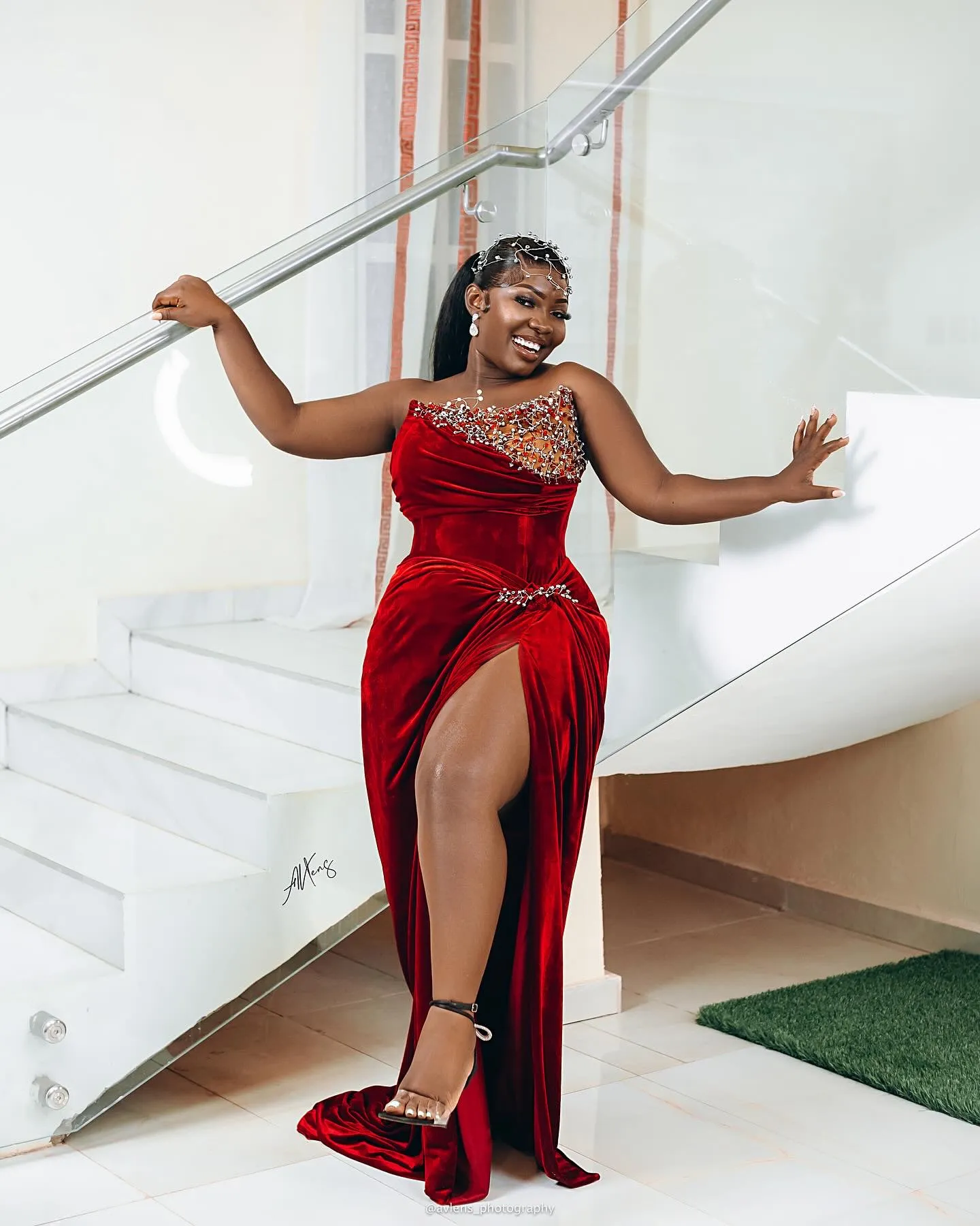 burgundy engagement dress The Lydia Dress in Burgundy