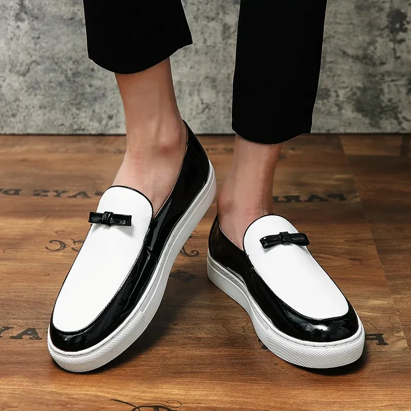 DHgate.com:Mens British Style Black & White Mixed Colors