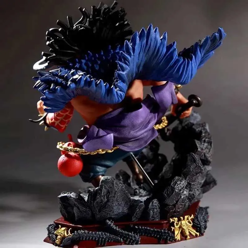 One Piece Action Figure 24 Cm Kaido Four Imperars Anime PVC