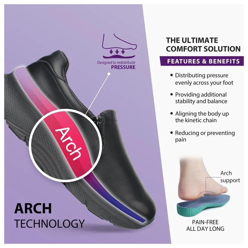 DHgate Womens Slip On Arch Support Casual Shoes Comfy Durable Work Sneakers for Nurses Shoes Accessories