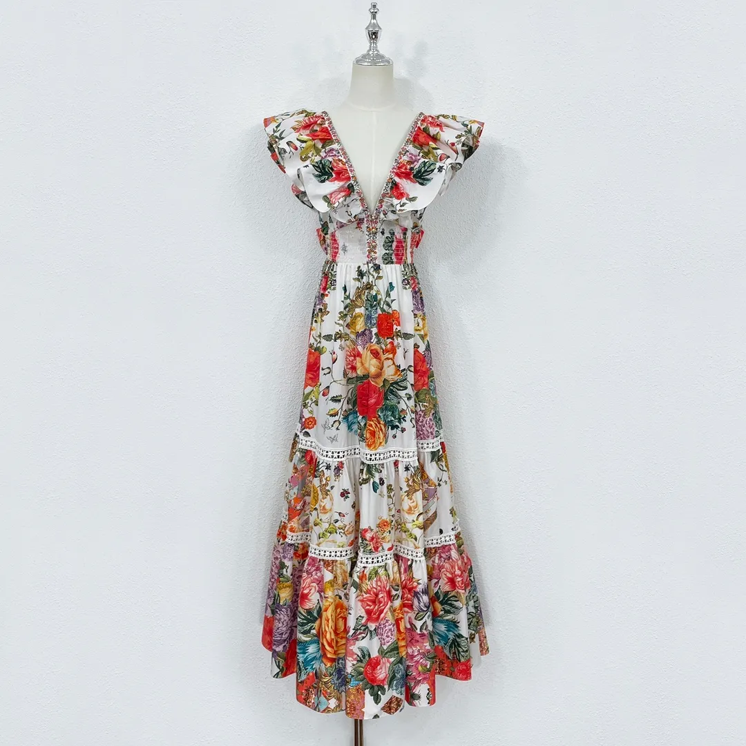 sachin and babi light blue dress Empire Poplin Occasion Dress-Aurora Blue, Ornamental Charm