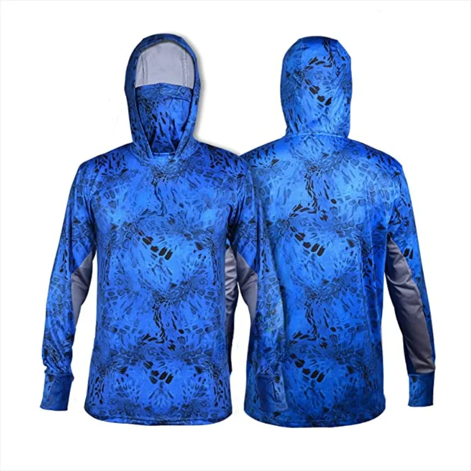 Fishing shirt with hoodie sales