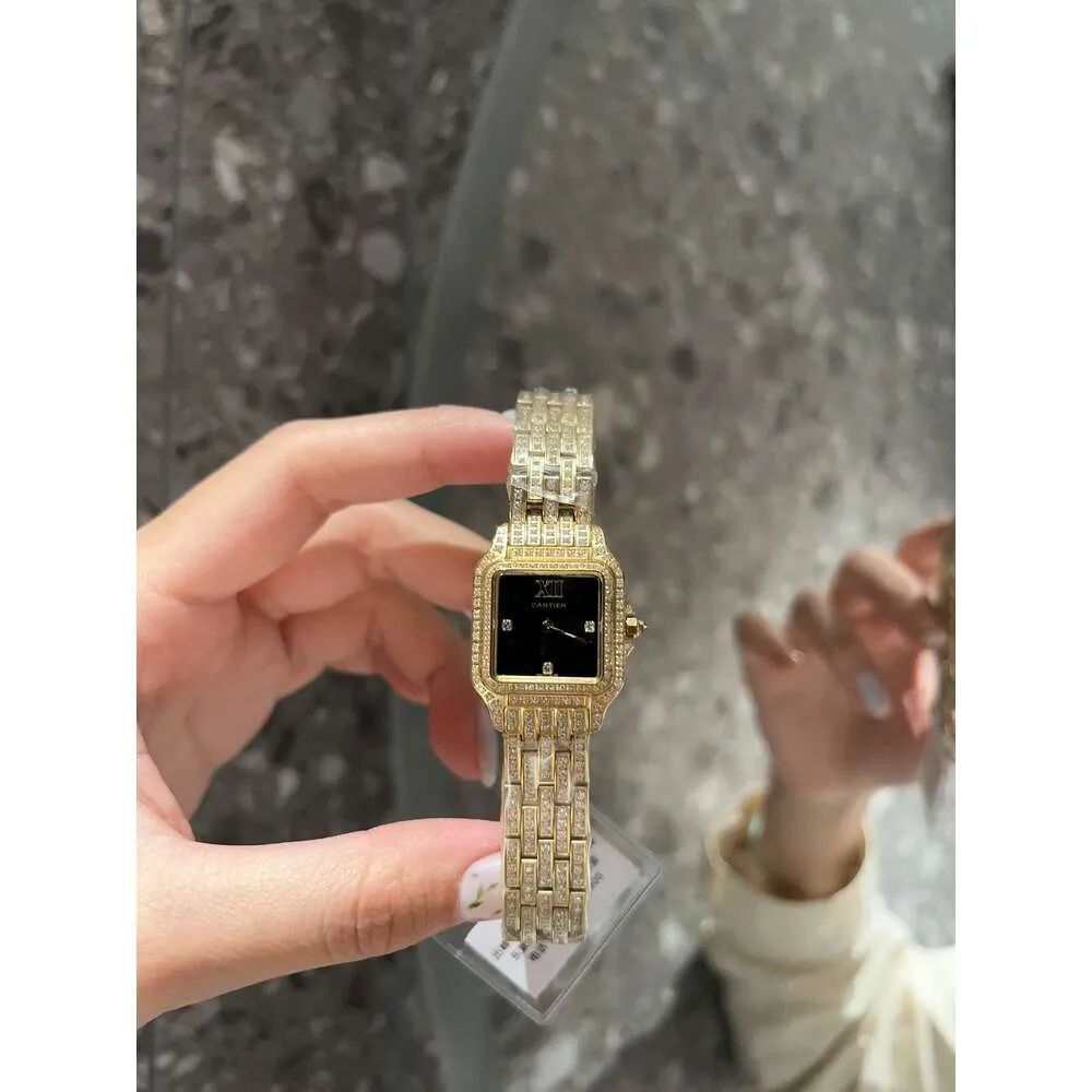 High Quality Womens Diamond Watch With Swiss Quartz Movement Luxury Designer Panthere Timepiece With Bust Down Montre Cater Luxe And Kienzle Uhren Watches Watchbox 5KR From Menwatch666 35.24 DHgate.Co...