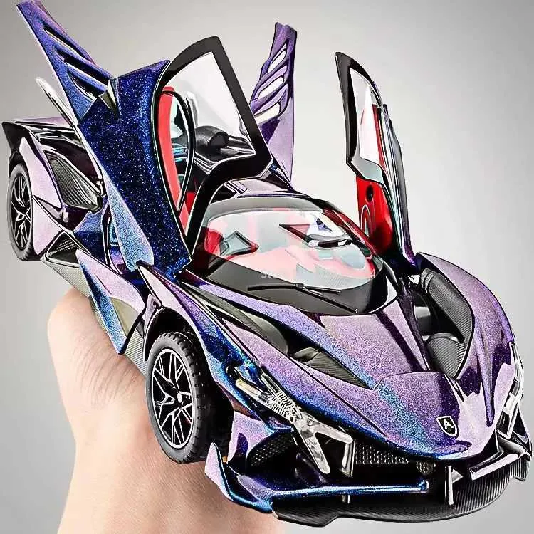 1/24 Scale Apollo EVO Supercar Die-Cast Model Car with Sound