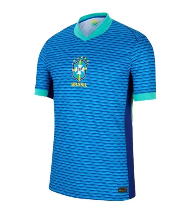 Men's Brazil Soccer Jersey Endrick Camiseta de Futbol Short Sleeve