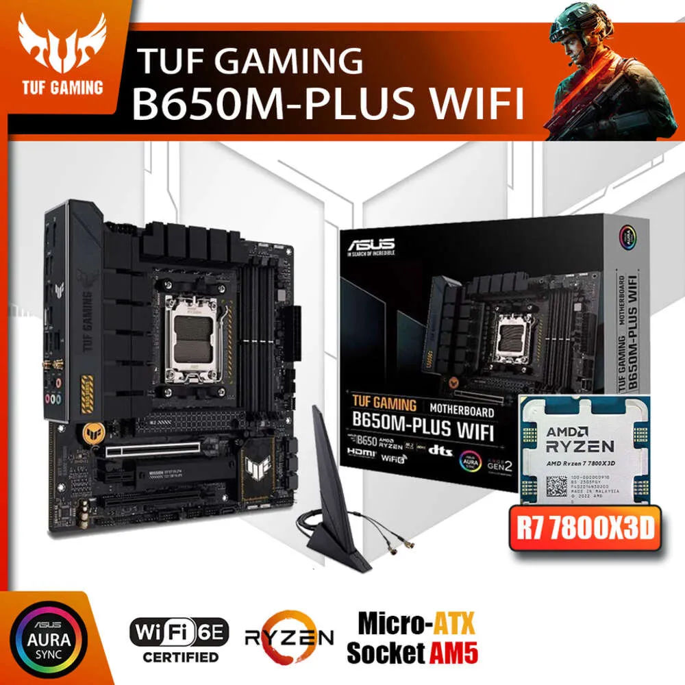 AMD Ryzen 7 7800X3D CPU DDR5 Memory Motherboard AM5 RGB mATX