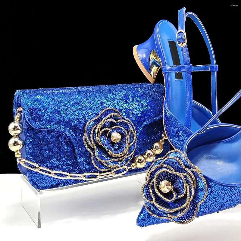 Royal blue shoes and bag to match new arrivals