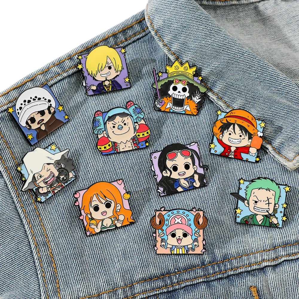 Pin It to Win It: A Collector's Dream of Anime Enamel Wonders
