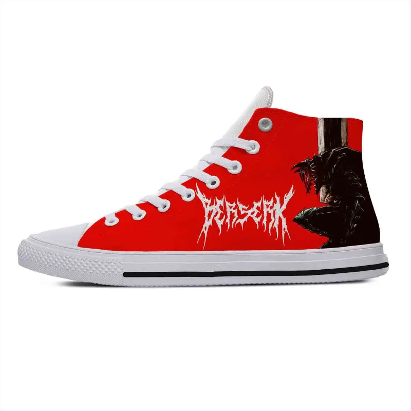 Bulk Anime Berserk Guts High Top Sneakers Unisex Canvas Cloudmonster Shoes With 3D Print Lightweight And Fashionable From Huangmuxiang 28.23 DHgate.Com