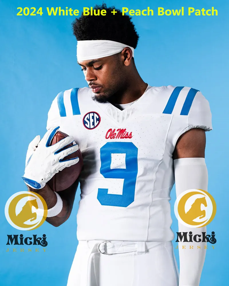 AJ. Brown Greg Little Dawson Knox Football Jersey Bo From