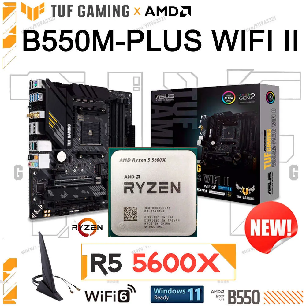 Asus TUF GAMING B550M PLUS WIFI II AMD AM4 Motherboard Combo Ryzen - Main Image