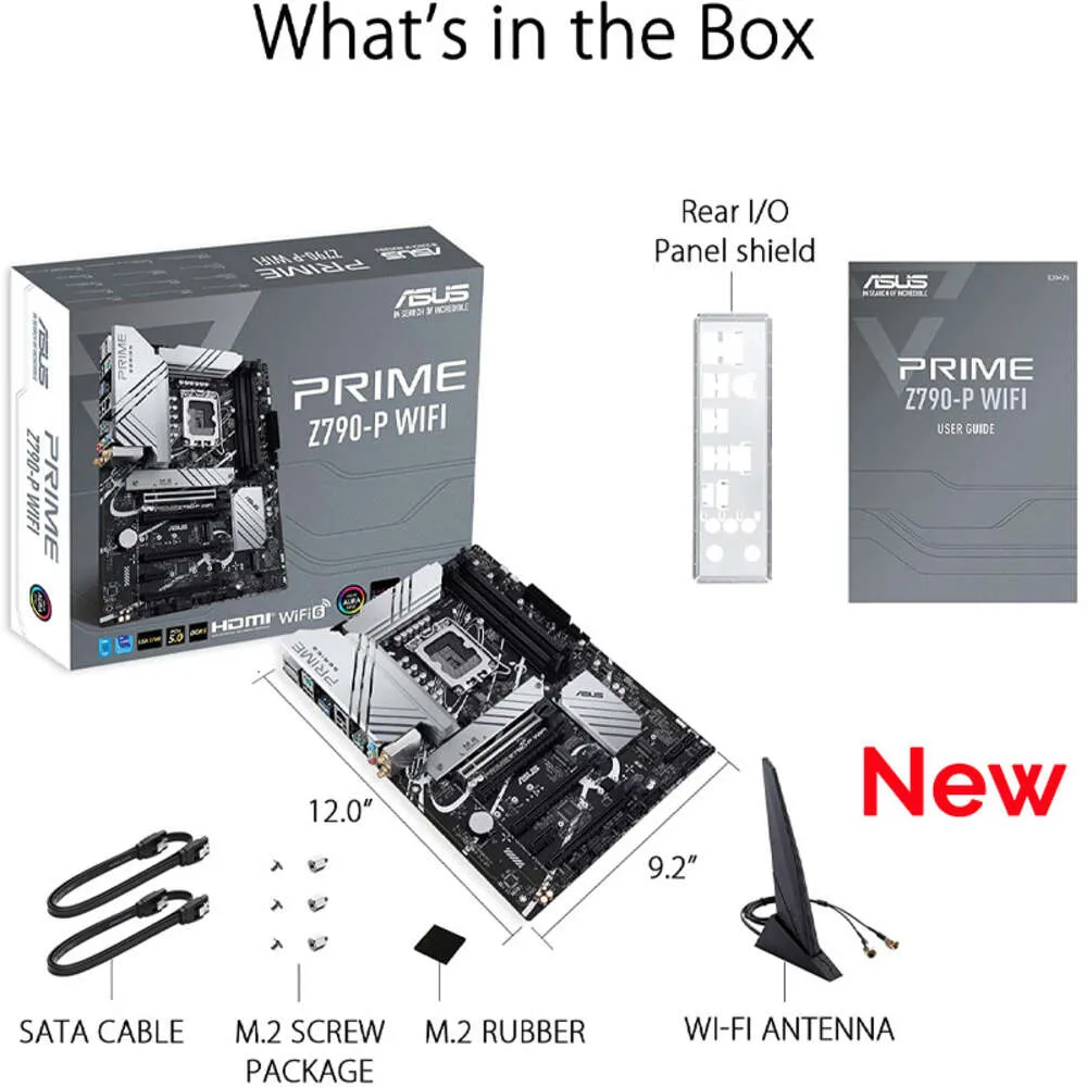 Asus Prime Z790 P WiFi Anakart Intel Core I9 13900K Yi TL100