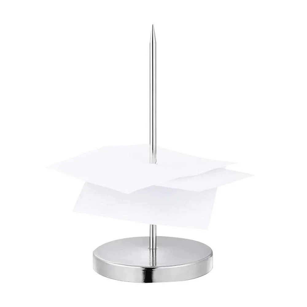 Receipt Stabber Fork Receipt Spike Weighted Paper Memo Check Spindle ...