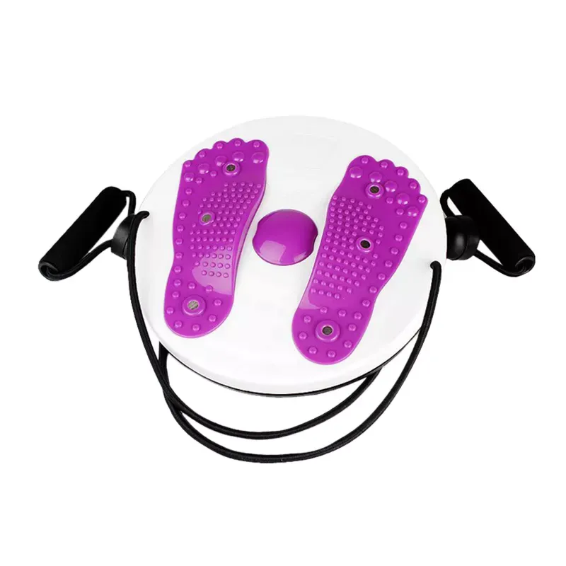 Twist Fit Drehscheibe Mit Timer | Verstellbarer Beinabstand | Für Bauchtraining Zuhause