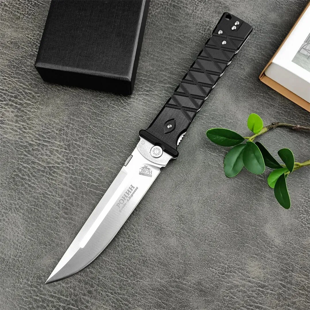 ✓ DHgate에서 확인하는 인기 자기 방어 칼 : 2 모델 전술 러시아 호크 노크스 Finka 로켓 접이식 나이프 440C 강철,  G10 손잡이