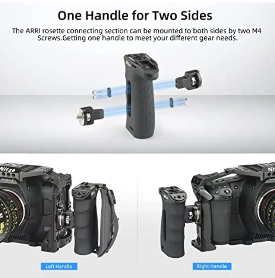 DHgate.com:Nitze PA29 Ergonomic Adjustable Side Handle with Left/Right ...