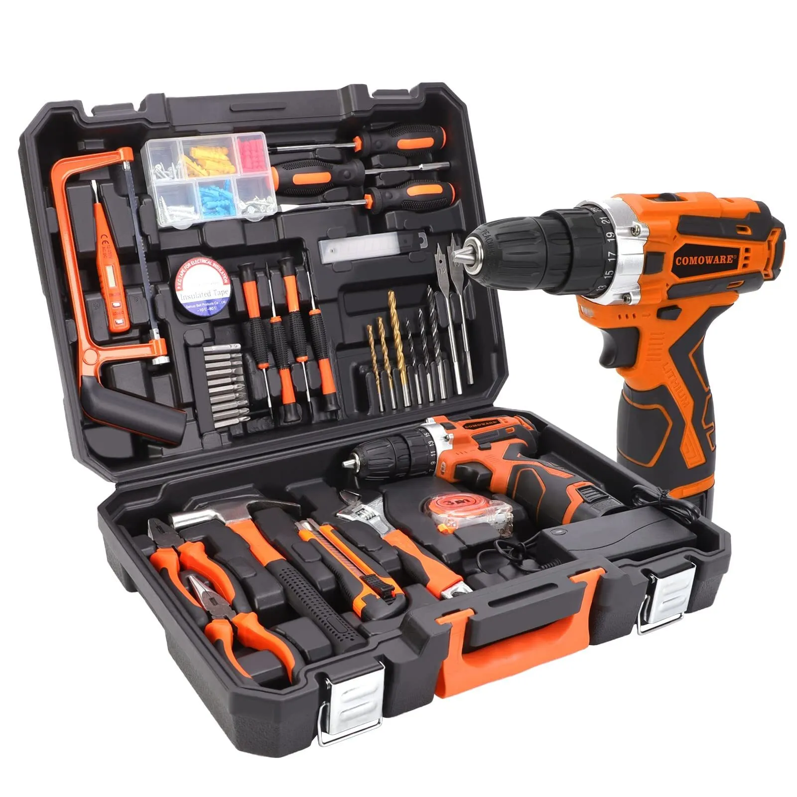 COMOWARE 16.8V Cordless Combo Kit Professional Household Drill Set For Men With Power Drill And Tool Set Ideal For Garden Office And Home Repair From Tangqi01 83.21 DHgate.Com