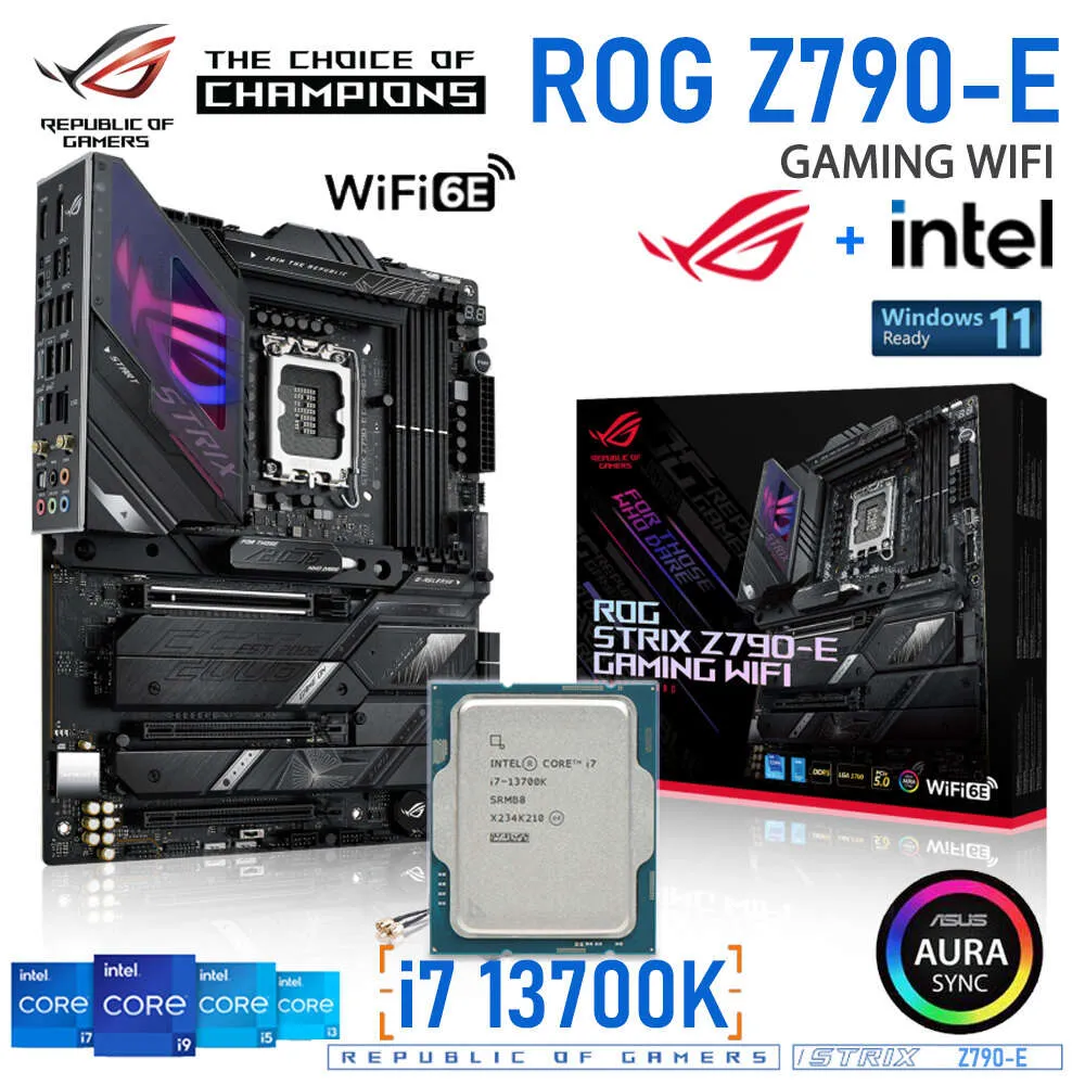 ASUS ROG STRIX Z790 E Gaming WiFi LGA 1700 DDR5 128GB PCI E 5.0 