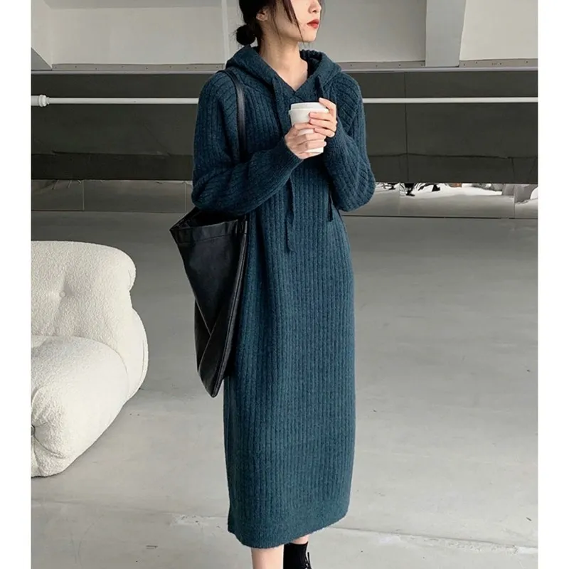 Ddmymarket Hooded Cashmere Knit Sweater Dress ... From Ddmymarket, $29.45  In Bulk | DHgate.Com