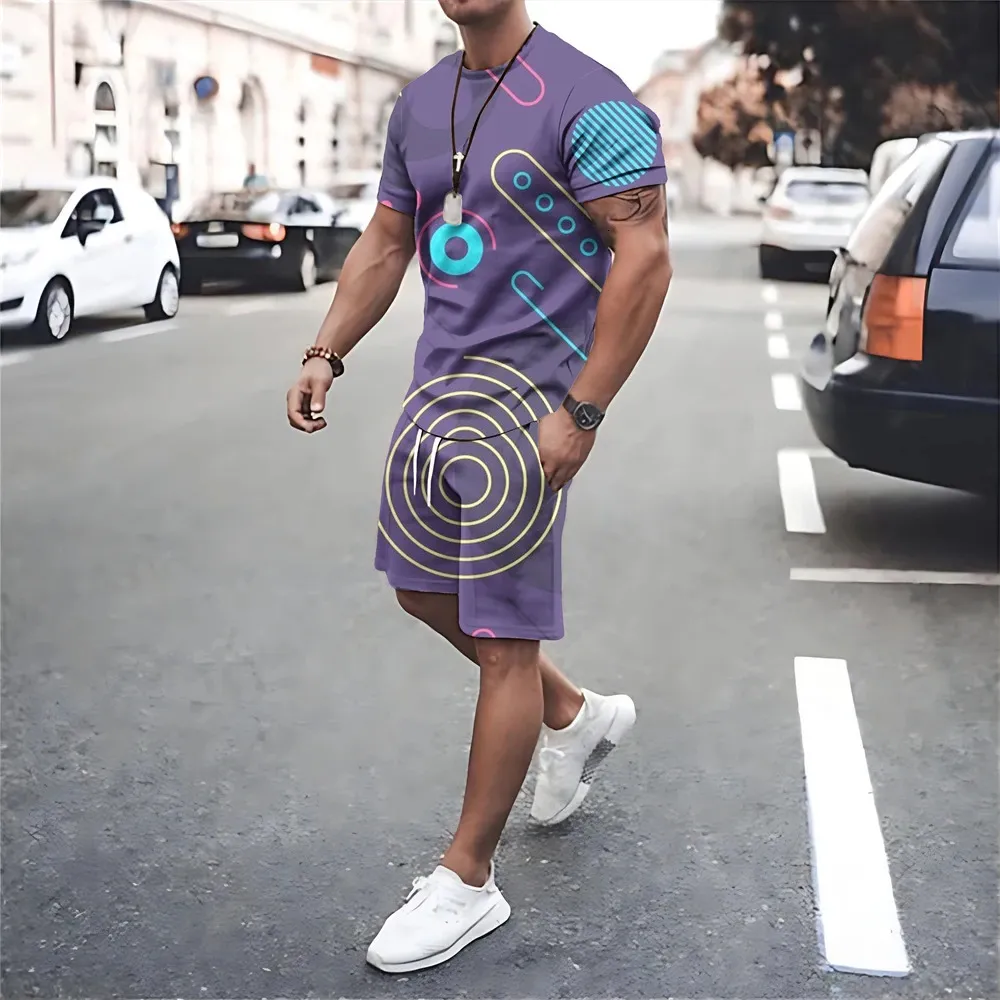 夏の半袖Tシャツショーツセットメン用 2ピースカジュアルコットンスポーツウェアトラックスーツストリートウェアを¥2,356 | DHgate 夏の半袖Tシャツショーツセットメン用 2ピースカジュアルコットンスポーツウェアトラックスーツストリートウェアを¥2,356 | DHgate