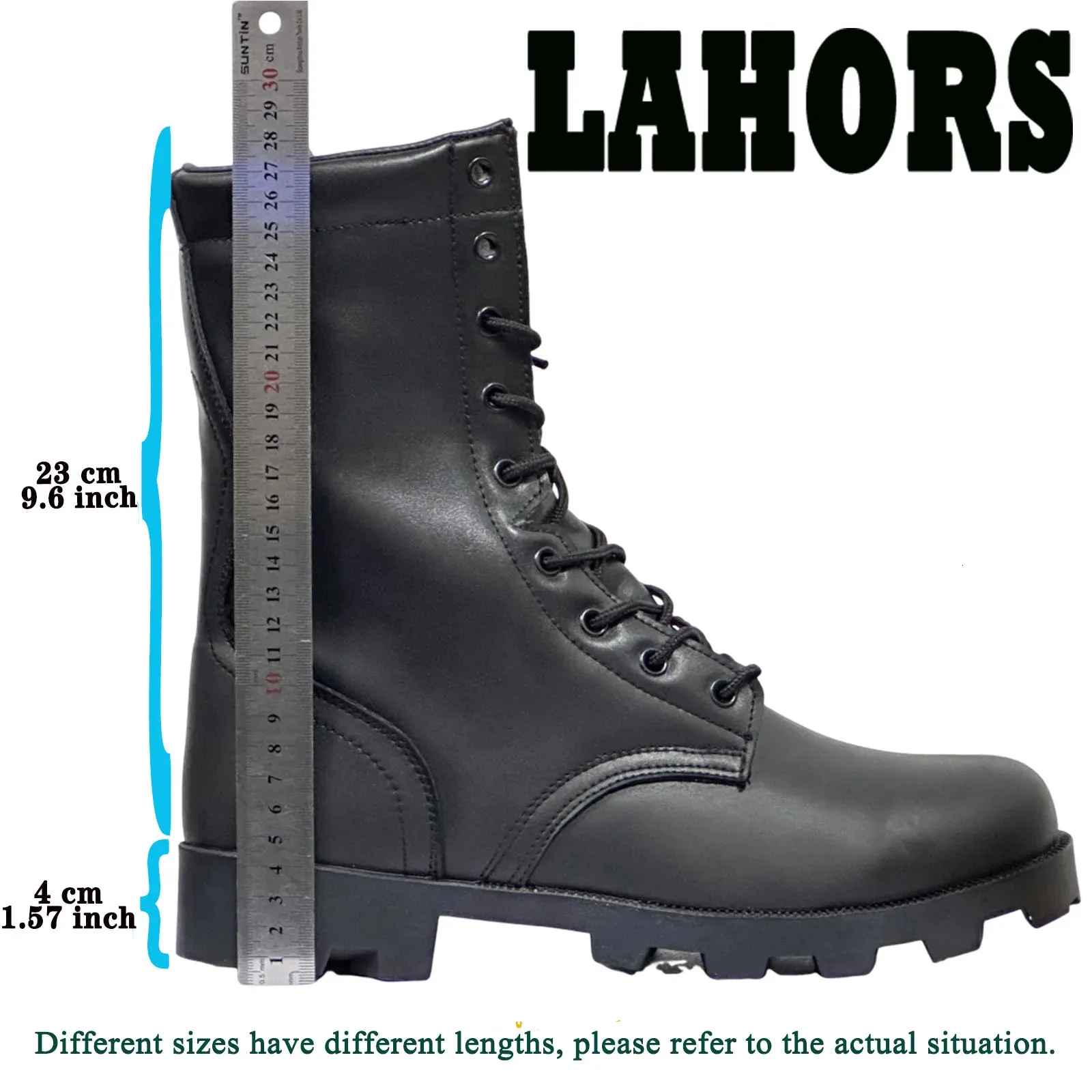 LAHORS Original Leather Man Tactical Boots Sport Hiking  display picture 2