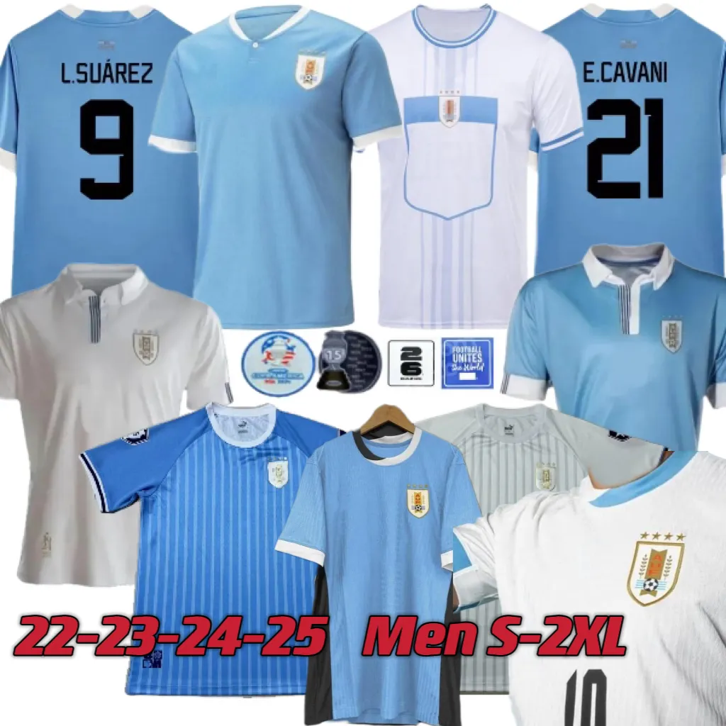 Uruguay Soccer Jersey Official National Team Football Shirt  Arrascaeta, Valverde, Nuñez, More! Premium Quality