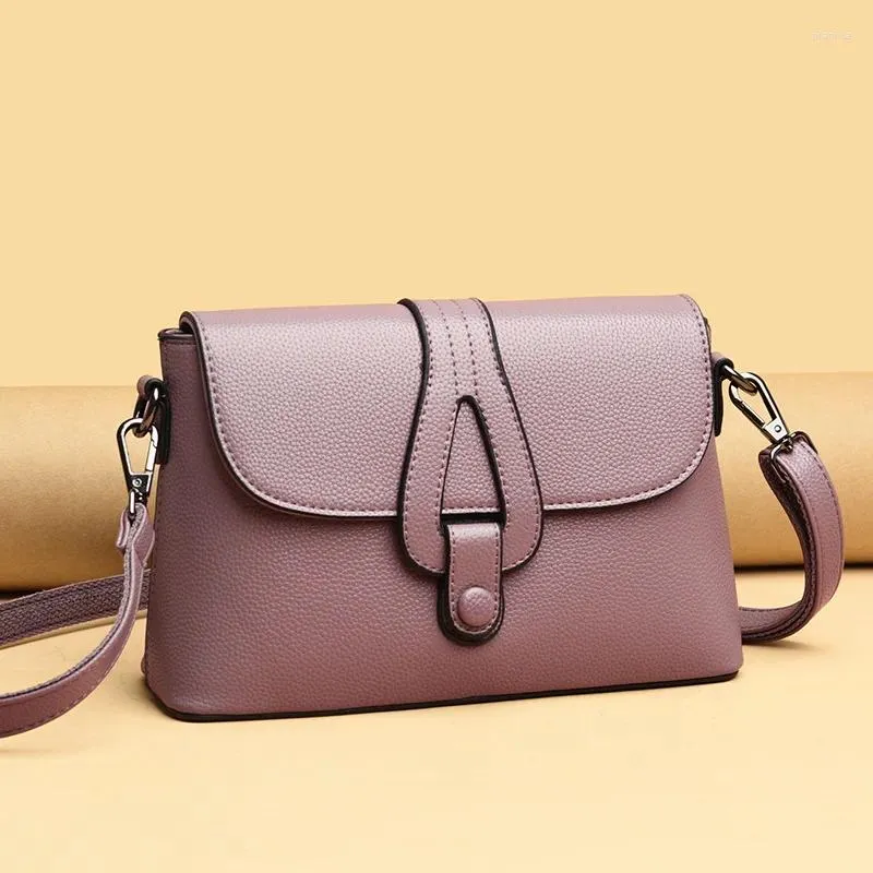 One Shoulder Messenger Bag For Women: Soft PU Leather One Shoulder Messenger Bag For Women: Soft PU Leather