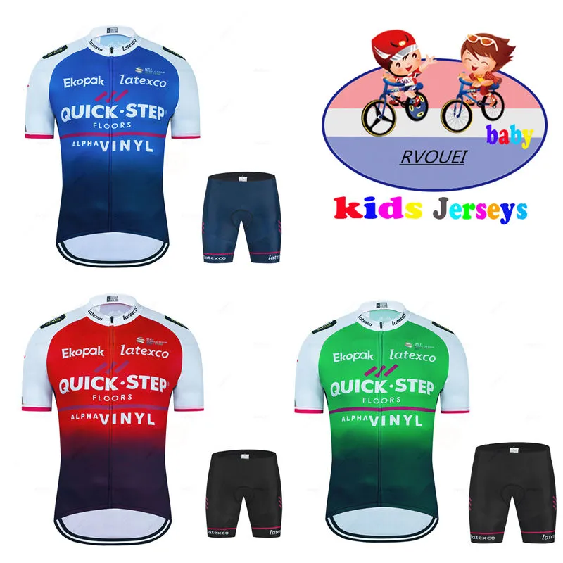 Save Big on Bulk Quick Step Cycling Clothing Kids Cycling Jersey Set Short  Sleeve Biking Clothes For Boys Girls, Breathable Lightweight, 2024