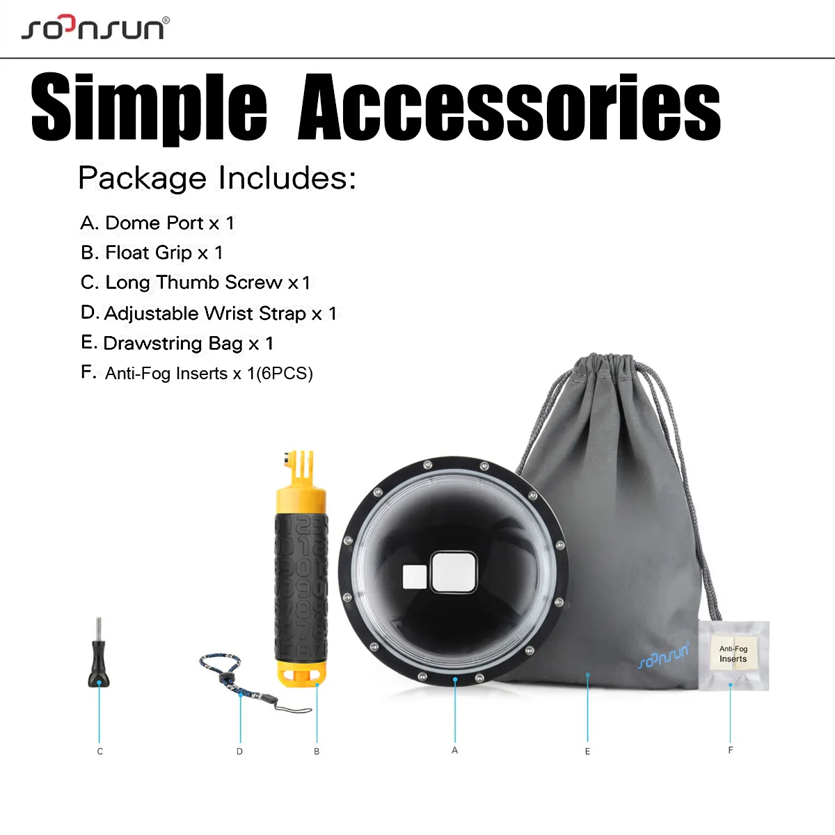Waterproof Dive Case Housing For Gopro Hero 12/11/10/9 Black Action Camera Accessories With 3 Pack Underwater Filter Diving Protective Shell - View #2
