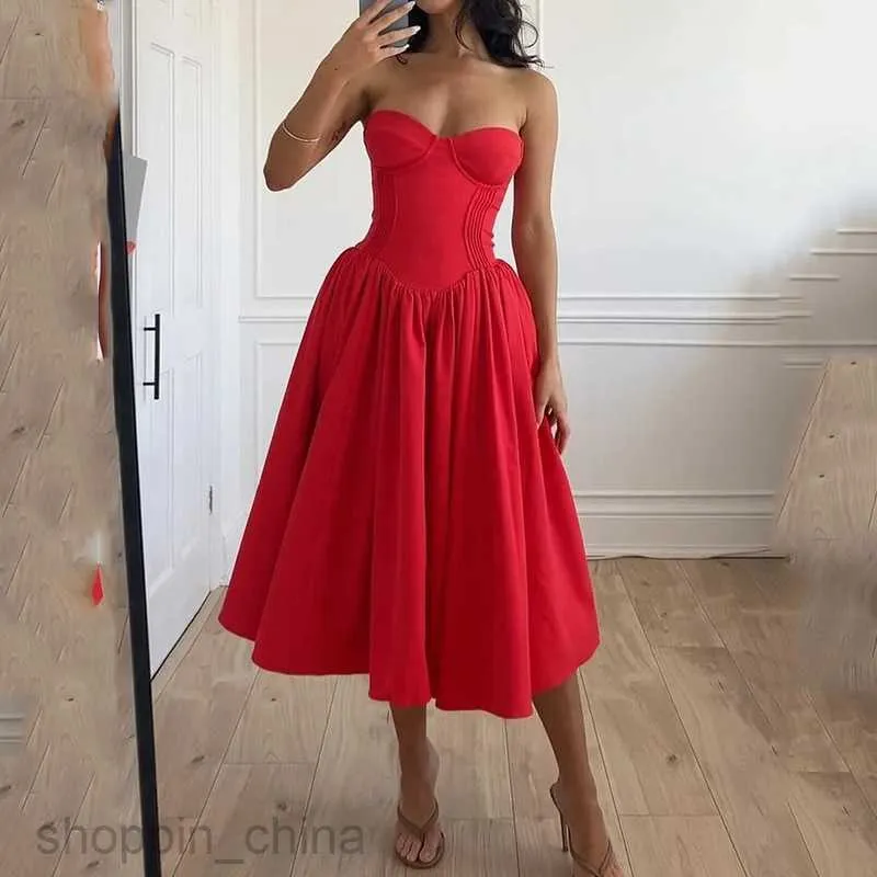 Autumn Sleeveless Bra dress - Basic Casual Women's Waist Wrap in Solid Color Autumn Sleeveless Bra dress - Basic Casual Women's Waist Wrap in Solid Color