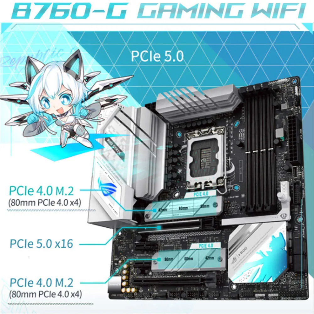ASUS ROG STRIX B760 G Gaming WiFi DDR5 Ryzen 9 5900x Motherboard 