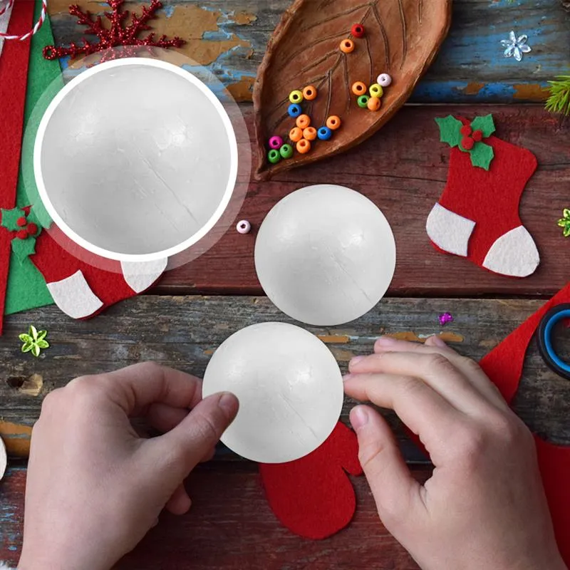 Round Polystyrene Foam Balls Craft Spheres for DIY Wedding Decor from ...