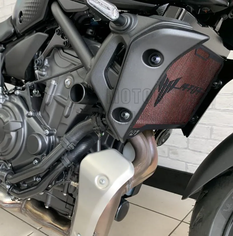 DHgate.com:2024 MT-07 FZ-07 Radiator Grille Guard Cover