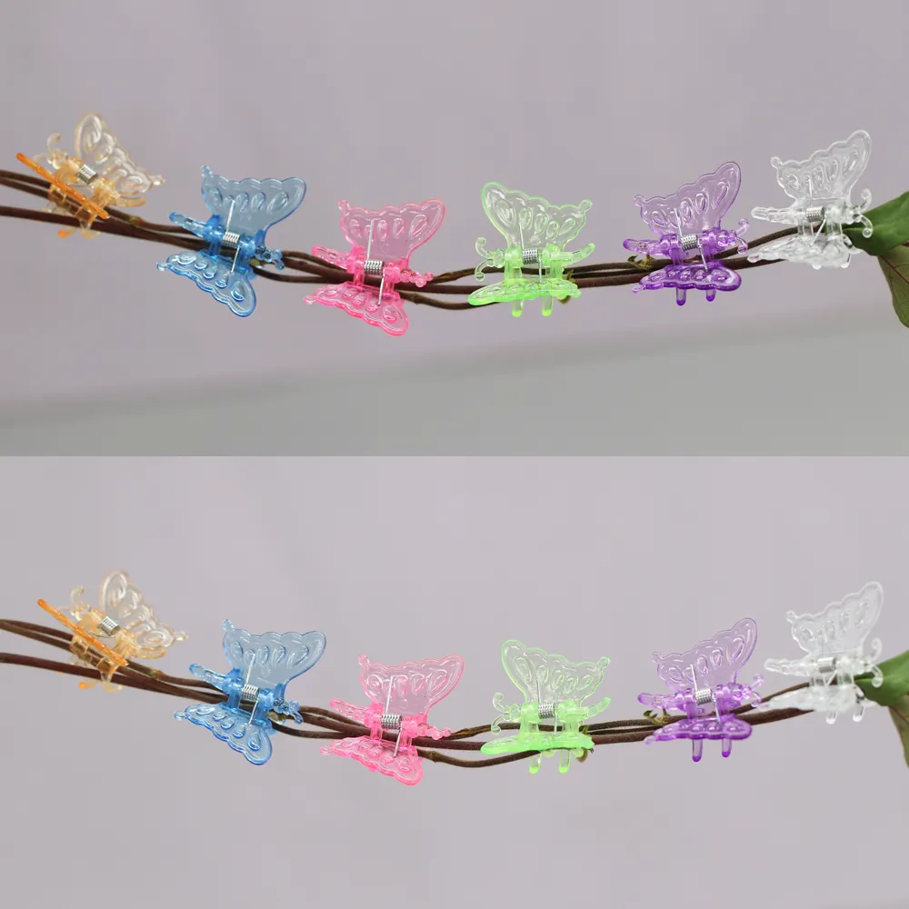50Pcs Transparent Plant Clips – Orchid & Vine Support Clips For Garden, Stems, Climbing Plants | Clear Flower Fixers